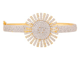 Designer American Diamond Cz Fashion Jewellery Traditional Ethnic Bracelet Kada For Women