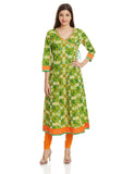 green-color-long-anarkali-kurti-casual-wear-cotton-printed-kurtis-a072