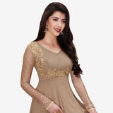Partywear Embroidered Georgette Anarkali Suit