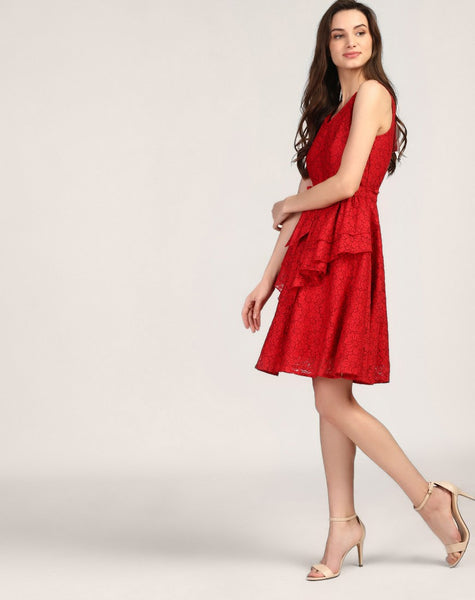 Stalkbuylove top red dress