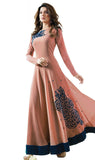 Jennifer Winget Anarkali Dress Designer Rose Floral Design Anarkali Suit with Dupatta Online