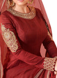 Madhubala Designer Anarkali Suit Drashti Dhami Silk Embroidered Salwar Suit