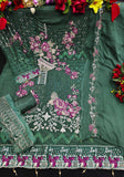 New Designer Heavy Embroidery and Diamond Work Green Pakistani Suit