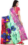 Gorgeous Multicolor Georgette Saree For Women -Sari