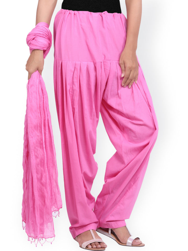 Buy Now Patiala Pant And Dupatta Set Online Light Pink Color ...