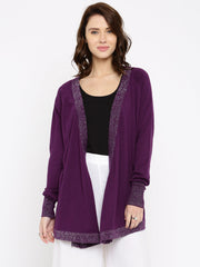 Purple shrug on sale