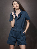 Stylish Rompers Blue Rompers For Women