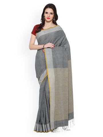 grey-color-handwoven-cotton-sarees-with-stripes-design-handwoven-sarees