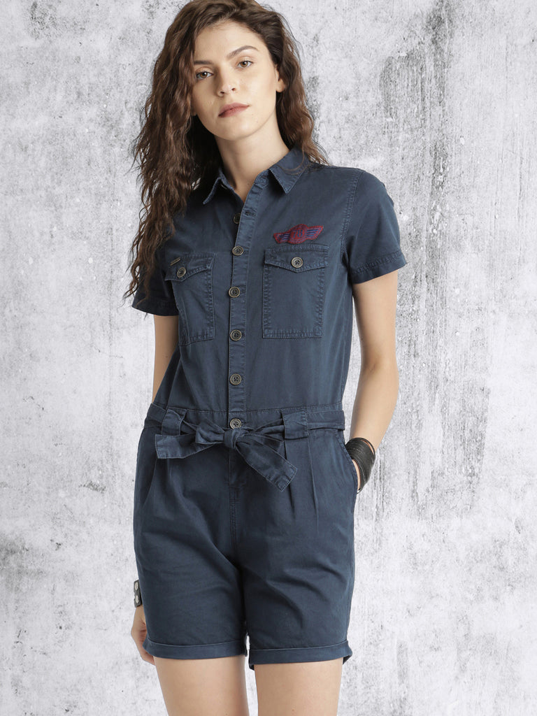 Buy online Blue Denim Full Length Jumpsuit from girls for Women by  Stylestone for ₹949 at 50% off | 2024 Limeroad.com