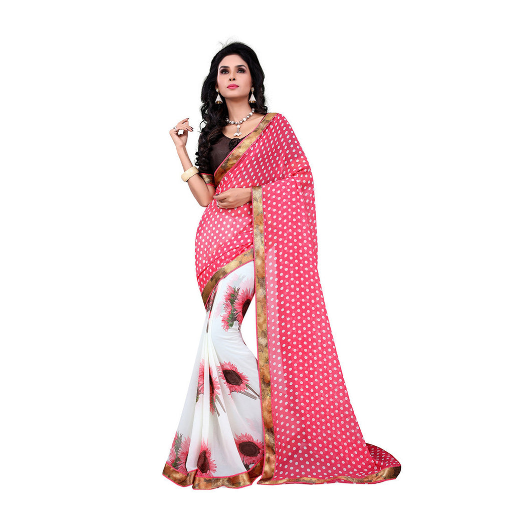 THE FABRICA STYLISH SILK PRINTED SAREE Stunning catalog Rehmat Boutique