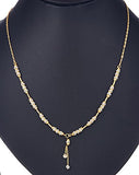 American Diamond Gold Plated Mangalsutra Pendant With Chain For Women