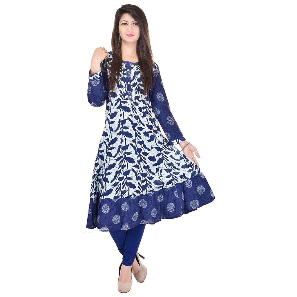 Tamanna 'Y' Colar Kurti* Fabric : Slub Cotton Full Stitched Readymade Size  : *L-40, XL… | Long kurti designs, Stylish dresses for girls, Kurti designs  party wear