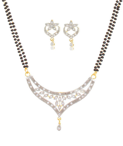 Designer Jewellery Bling N Beads 18k Gold Plated Mangalsutra Wedding For Women