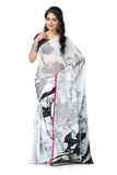 Women's Chiffon Printed Saree - Designer Casual Sarees