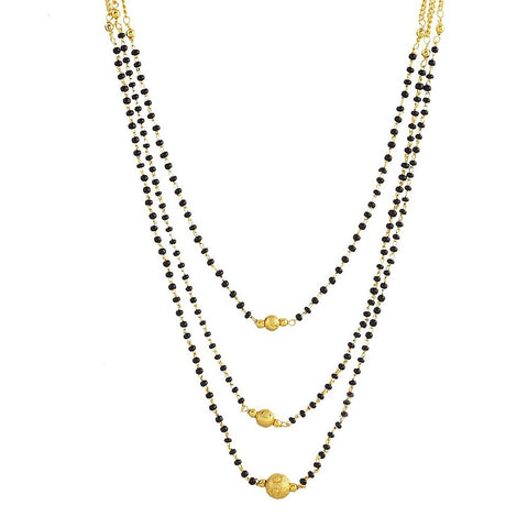 Designer Jewellery Gold Plated Mangalsutra For Women