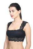 Latest Design Blouse Cut Work Blouses Black Net Blouse Readymade Blouses Tank Top