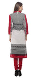 Women'S Faux Cotton Multicolor Salwar Suits With Duptta Set Casual Dress Material
