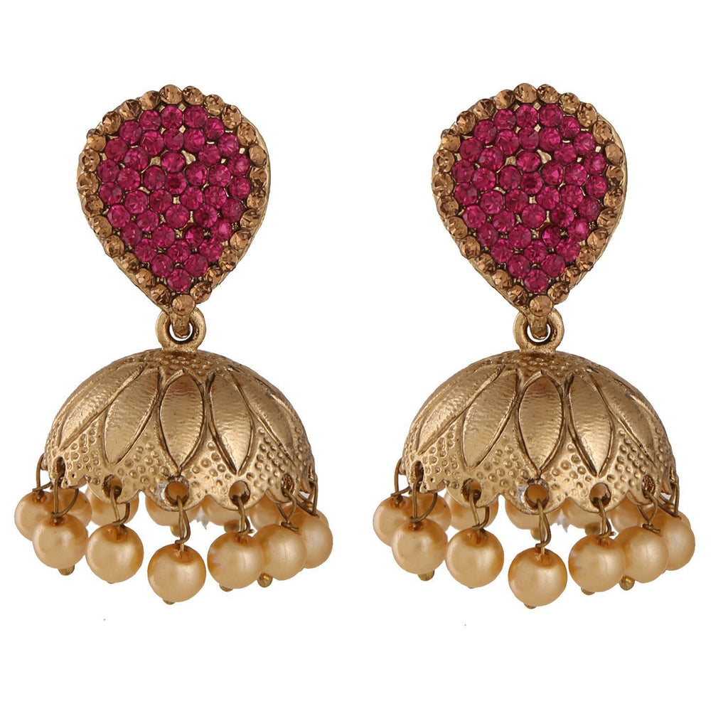 Big Gold Earrings, 18K Gold Plated Large Round Stud Earrings, Statemen –  KesleyBoutique