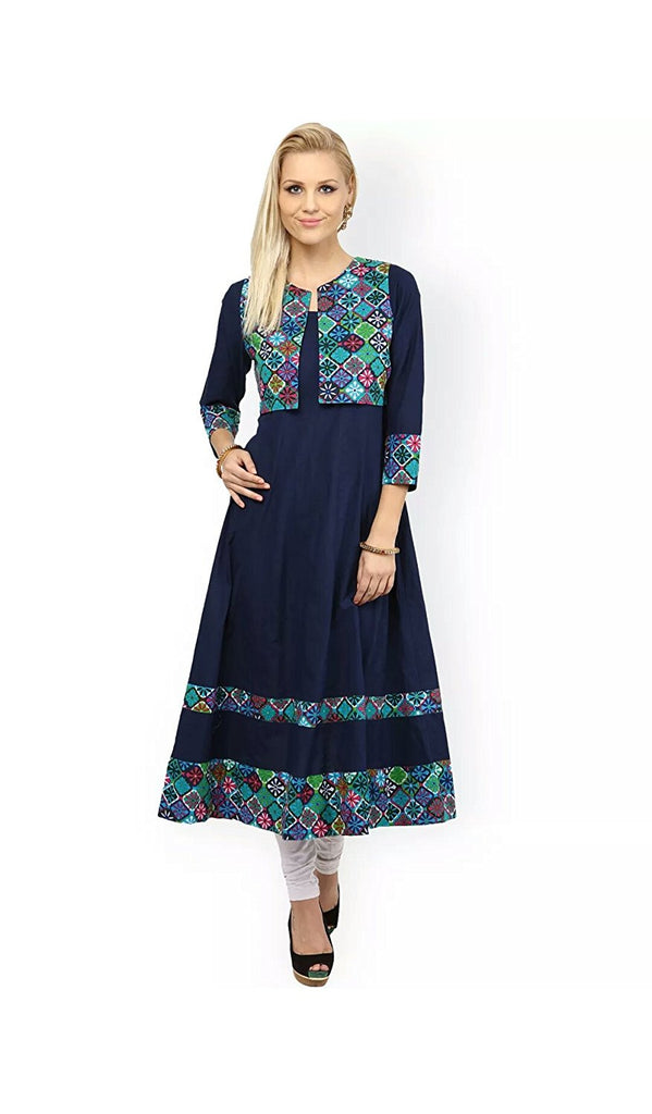 FT by Dream Girl Heavy Rayon Kurti With Attached Koti catalogue