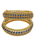 Rajasthani Style Royal Look Polki Bangle For Women Wedding Jewelry