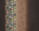 Georgette Sarees Brown Color Shade & Floral Print Designer Sarees S066