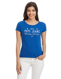 Girls T Shirt Online Blue Color Printed T-Shirt Ladyindia10