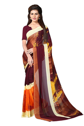 Georgette Sarees Party Wear Fancy Printed Georgette Sarees