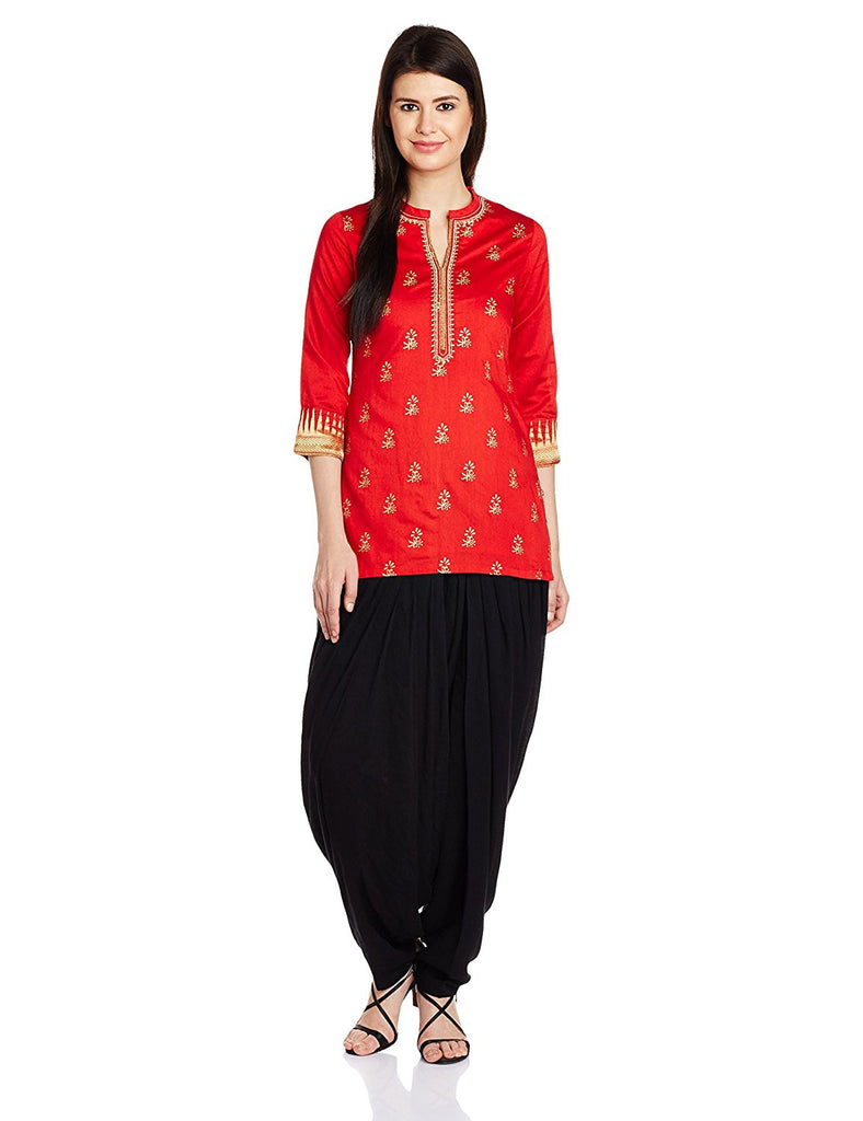 Buy Women Latest Ethnic Wear Printed Rayon Short Kurti Online