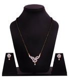 American Diamond, Cz, Designer Mangalsutra Set/ Artificial Jewellery Set For Women