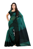 Cotton Saree With Check Print Work S047
