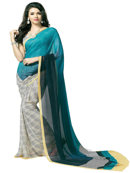 Beautiful Designer Georgette Sarees S096