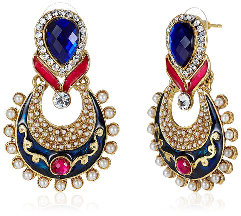 Designer Jewellery Traditional Drop Earrings For Women 