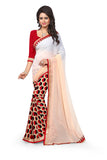 Red-&-White-Designer-Half-&-Half-Fashion-Saree-lady-065-Party-Wear-Saree