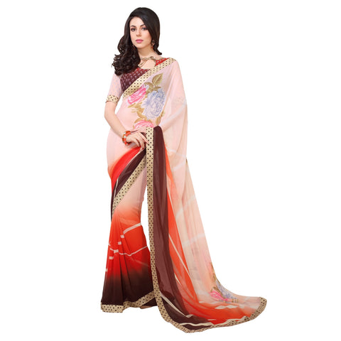 Georgette-Saree-Women-Latest-Fashion-Printed-Saree-lady-070-Party-Wear-Saree