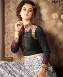 Exclusive Western Style Lehenga Embroidered Top & Digital Printed Stitched Lehenga Choli