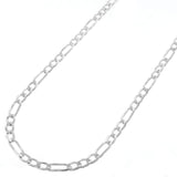 Shyama Figaro Chain in Sterling Silver Design Italian Silver Chain