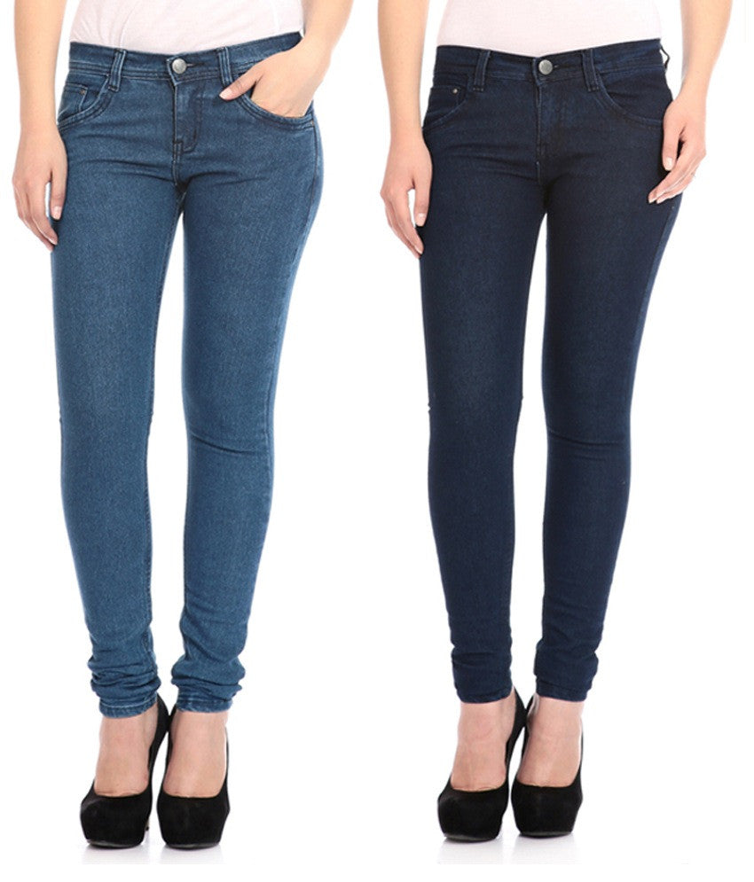 OQTIES Regular Women Dark Blue Jeans - Buy OQTIES Regular Women Dark Blue  Jeans Online at Best Prices in India | Flipkart.com