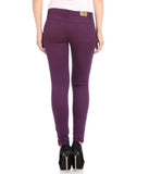 Flyjohn-Purple-Cotton-Lycra-Jeans