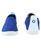 Designer Blue Sneakers Casual Footwear Canvas Shoes For Girls