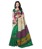 Art Silk Sarees Multicoloured Bhagalpuri Silk Saree
