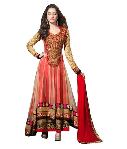 Net Anarkali Dress Material Designer Salwar Suit - Shraddha kapoor Suit