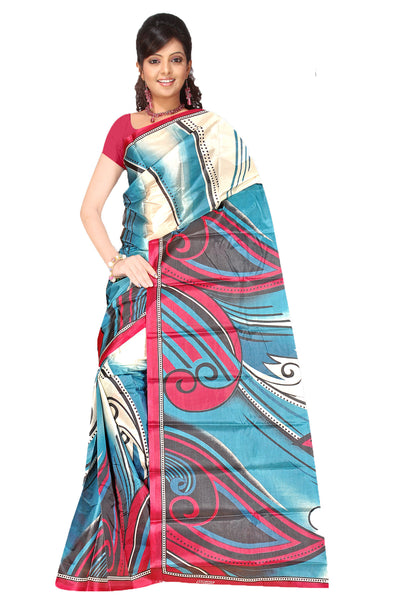 Shop Online Printed Pure Silk Saree For Women