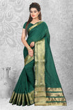 Urban-Naari-21751-Maroon-Cotton-Silk-Zari-Embroidered-Saree