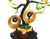 Flower DesignTerracotta Dangle Earring Latest Terracotta Jewellery Designs