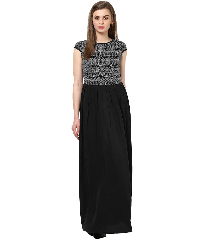Dresses | Black Party Wear Gown | Freeup