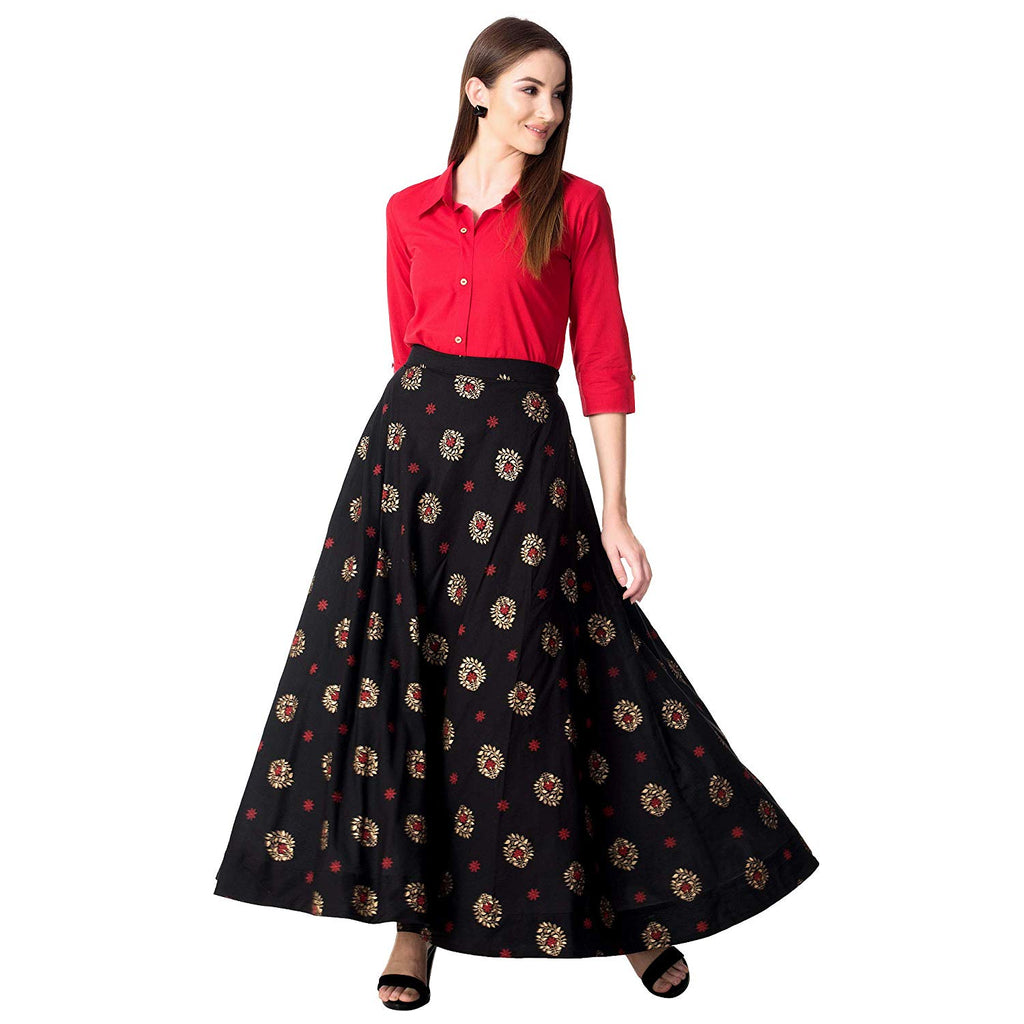 Eleanor Skirt Suit - Laality | Indo-Western Clothing for Women