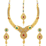 Traditional Design Gold Necklace Set - Jewellery Sets for Women