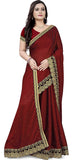 Women's Woven Silk Saree With Blouse Piece