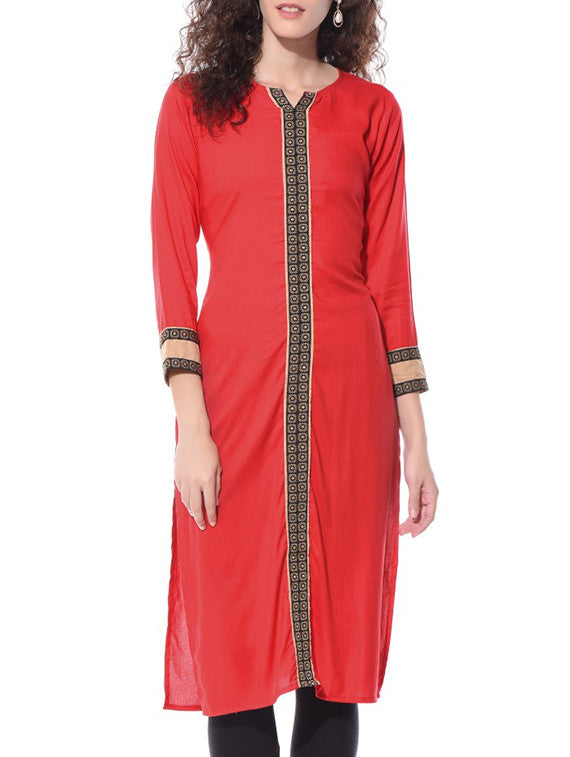 Awesome 3 Latest Fancy Designer Long Casual Wear Rayon Kurtis Collection -  The Ethnic World