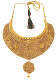 Alloy Golden Jewel Set - Bridal Jewellery Set
